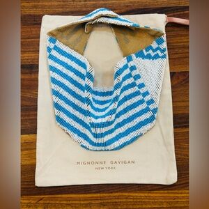 NWT - Mignonne Gavigan Aztec Beaded Scarf Necklace Mini